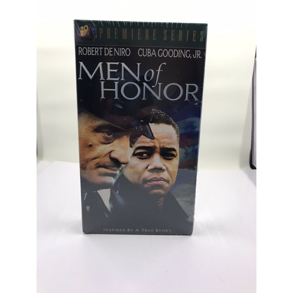 *Men of Honor (VHS, 2001, Premiere Series) Robert De Niro Cuba Gooding Sealed